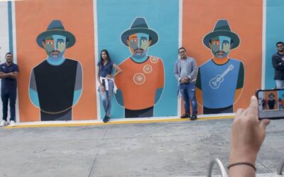 Murales que transforman: La vida sonríe entre colores en Los Palos Grandes